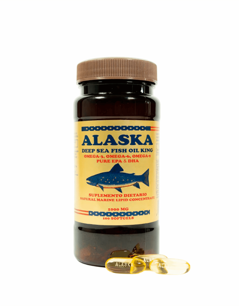 ALASKA - Deep Sea Fish Oil King Omega 3, 6 & 9 - 100 cápsulas