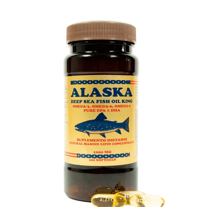 ALASKA - Deep Sea Fish Oil King Omega 3, 6 & 9 - 100 cápsulas