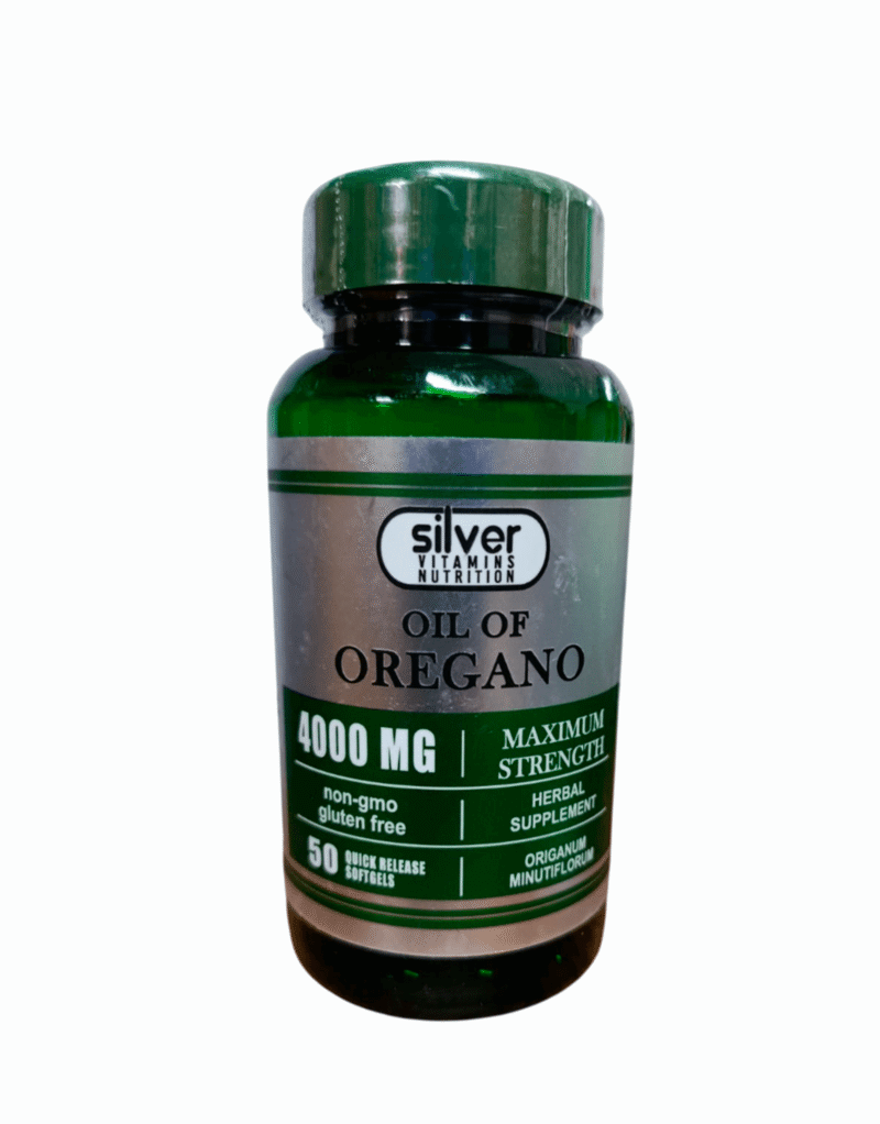 Aceite De Orégano 4000 Mg x 50 Softgels - Silver Vitamins Nutrition