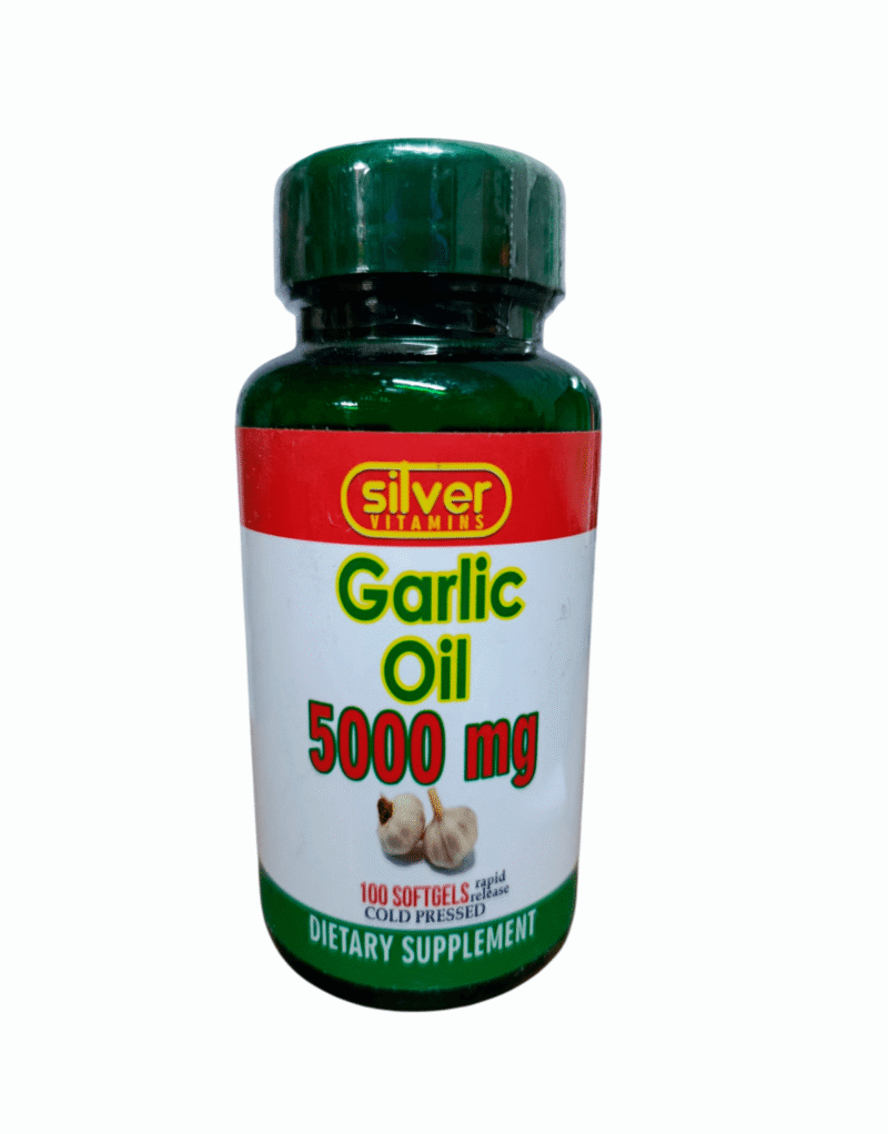 Aceite de Ajo 5000mg x 100 softgels - Silver Vitamins Nutrition