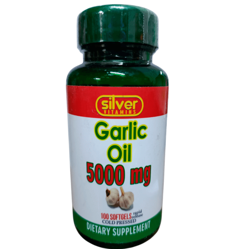 Aceite de Ajo 5000mg x 100 softgels - Silver Vitamins Nutrition