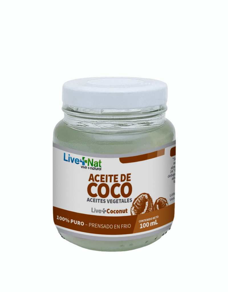 Aceite de Coco 100% 100ml - Live-Nat