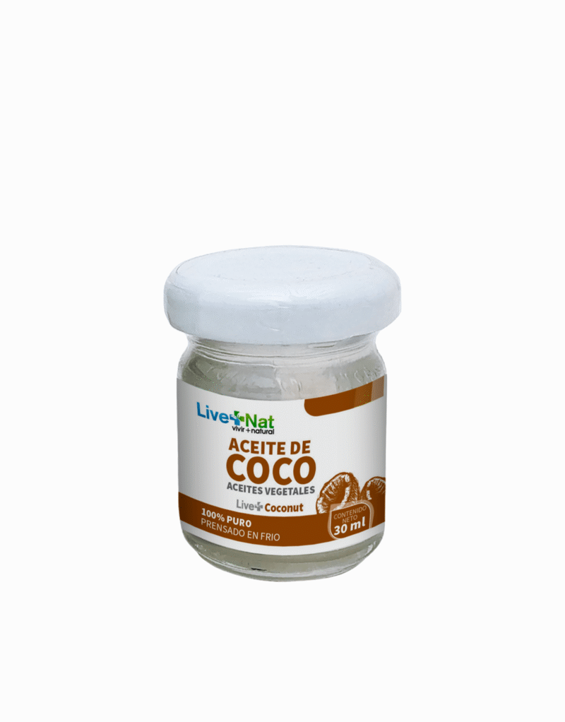 Aceite de Coco 100% 30ml - Live-Nat