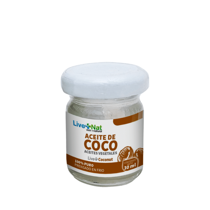Aceite de Coco 100% 30ml - Live-Nat