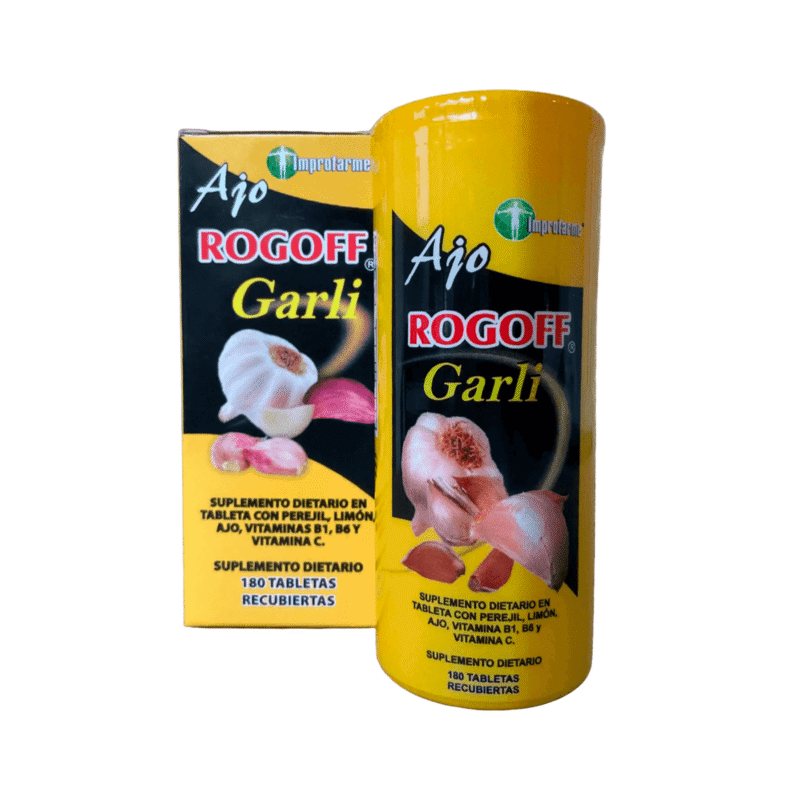 Ajo Rogoff Garlic 180 Tabletas Improfarme