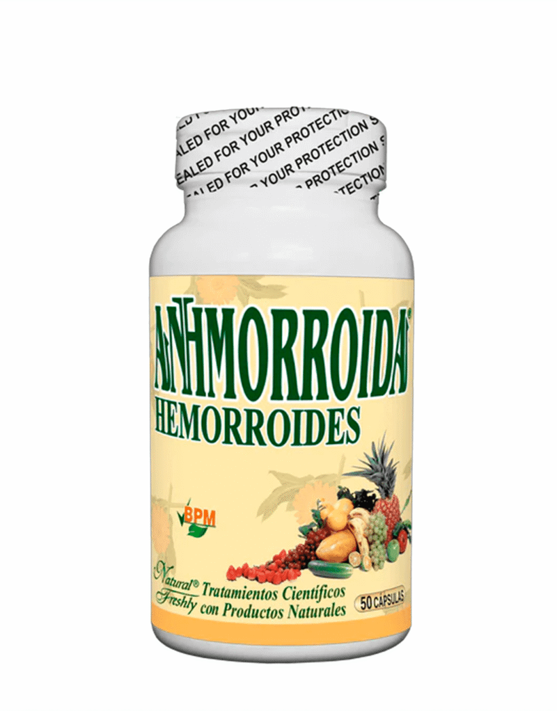 Antihemorroidal 50 cápsulas - Natural Freshly