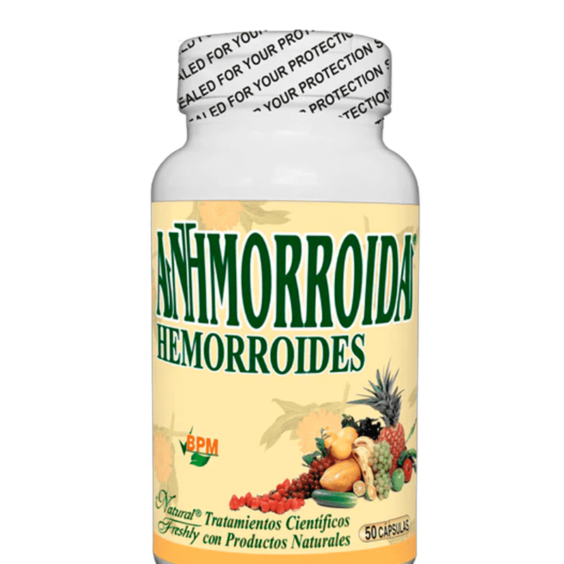 Antihemorroidal 50 cápsulas - Natural Freshly