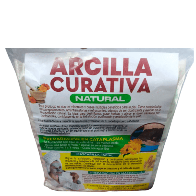 Arcilla Curativa Natural