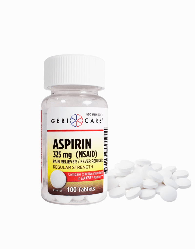 Aspirina 325mg x100 Tabletas - Geri Care