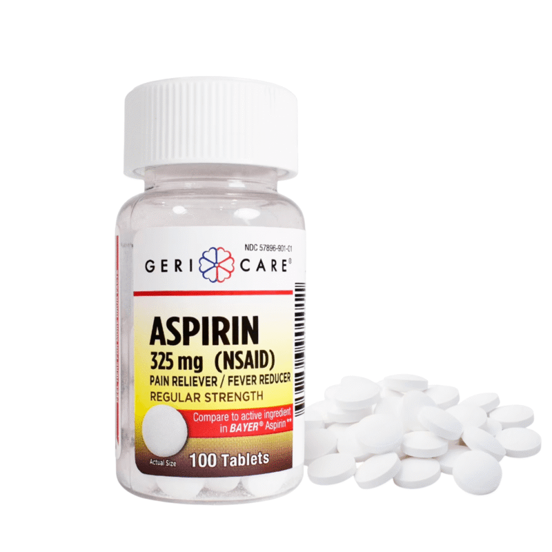 Aspirina 325mg x100 Tabletas - Geri Care