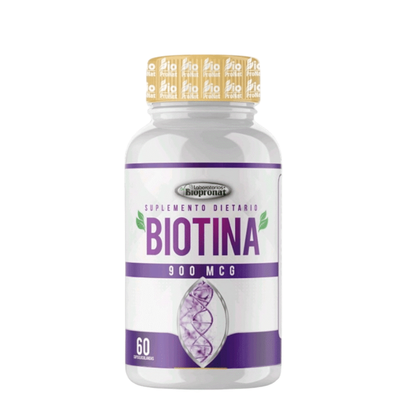BIOTINA 900 MCG BIOPRONAT  60 Cápsulas BLANDAS