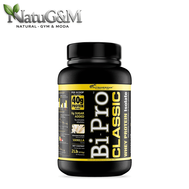Proteina Bipro Classic Vainilla 2lbs - Nutramerican