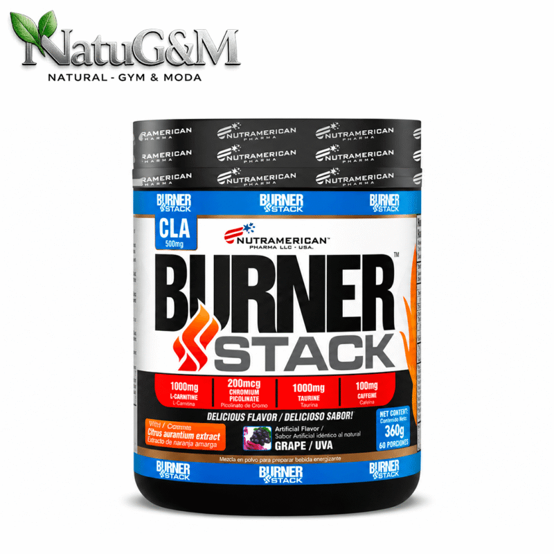 Burner Stack 360g 60 servicios - Nutramerican