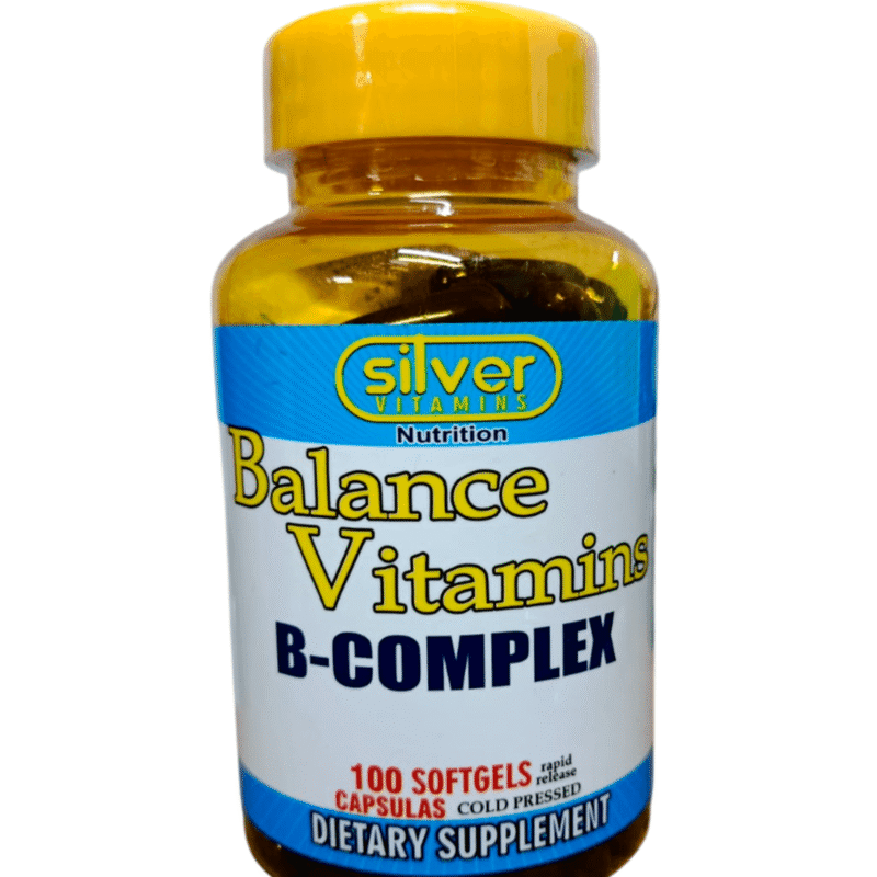 Balance B-complex X100 Softgels - Silver Vitamins Nutrition