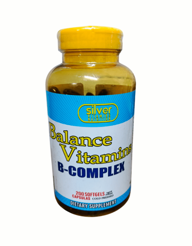 Balance B-complex X200 Softgels - Silver Vitamins Nutrition