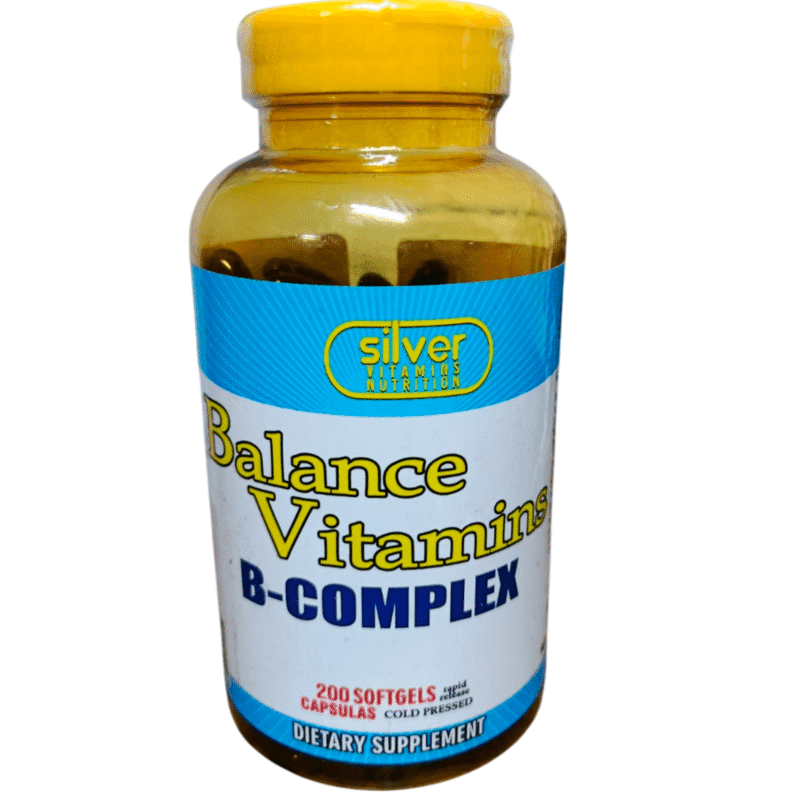 Balance B-complex X200 Softgels - Silver Vitamins Nutrition