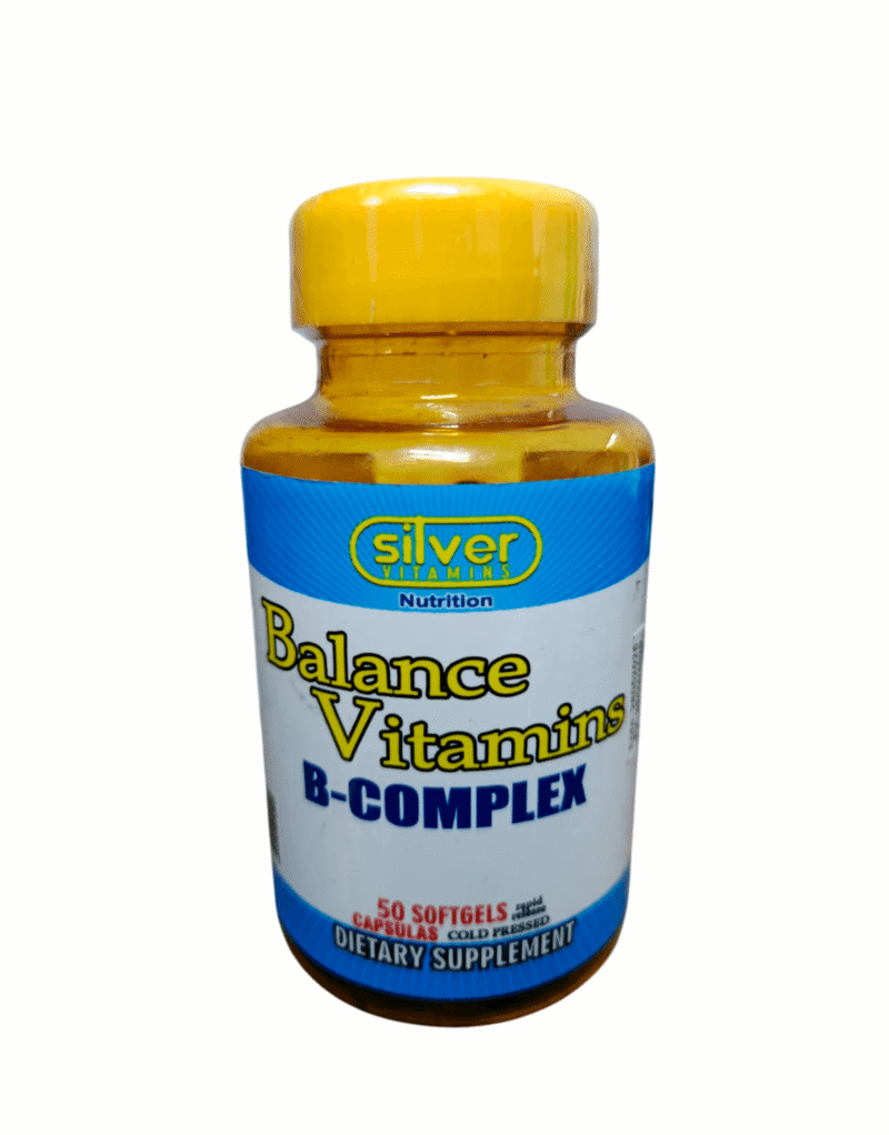 Balance B-complex X50 Softgels - Silver Vitamins Nutrition