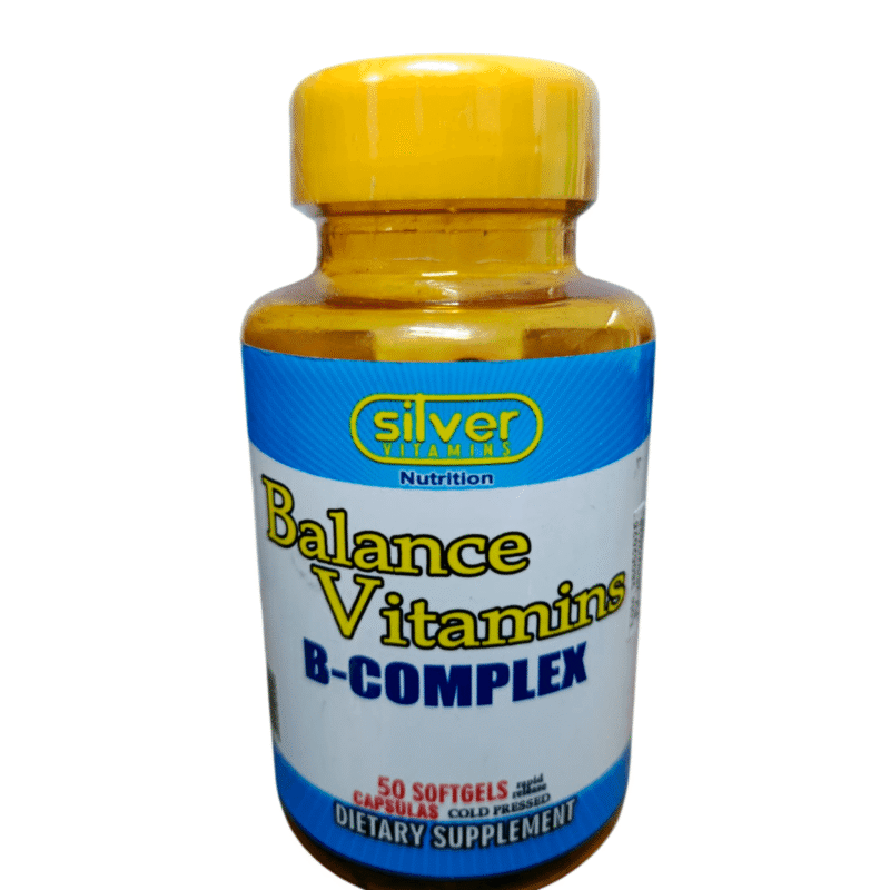 Balance B-complex X50 Softgels - Silver Vitamins Nutrition