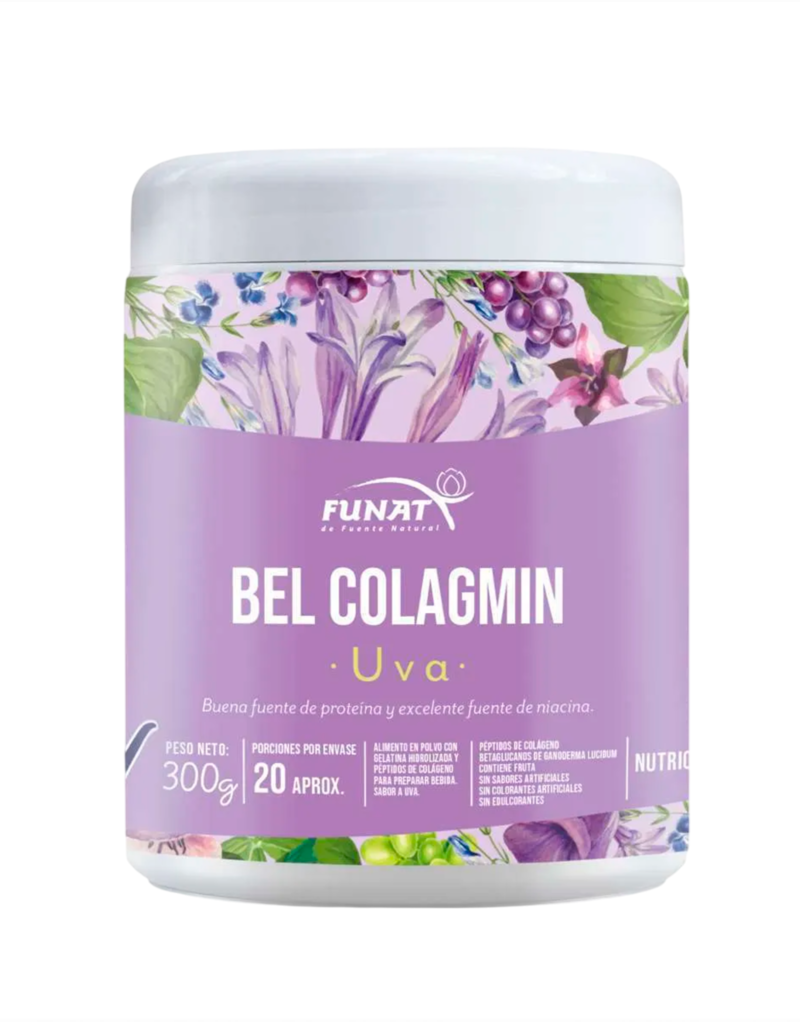 Bel Colagmin péptidos de colágeno UVA 300 g - Funat