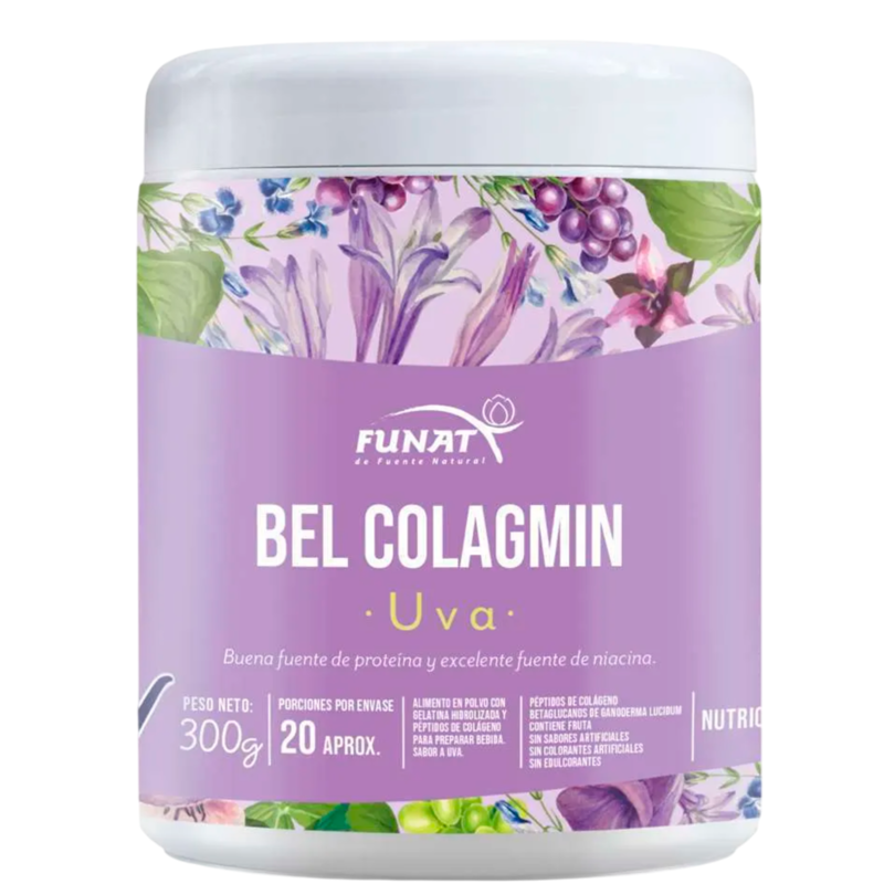 Bel Colagmin péptidos de colágeno UVA 300 g - Funat