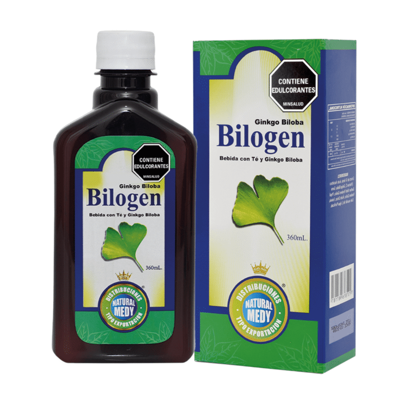 Bilogen Jarabe Ginkgo Biloba Natural Medy 360 ml