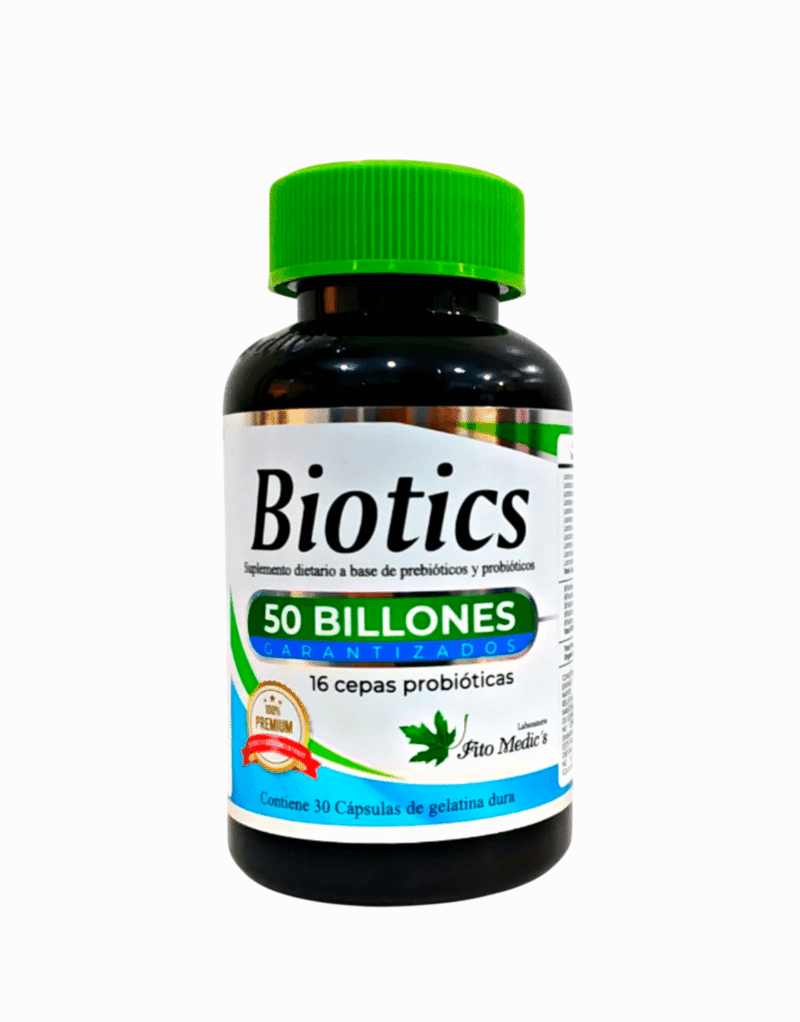 Biotics 50 Billones 30 Cápsulas - Fito Medics