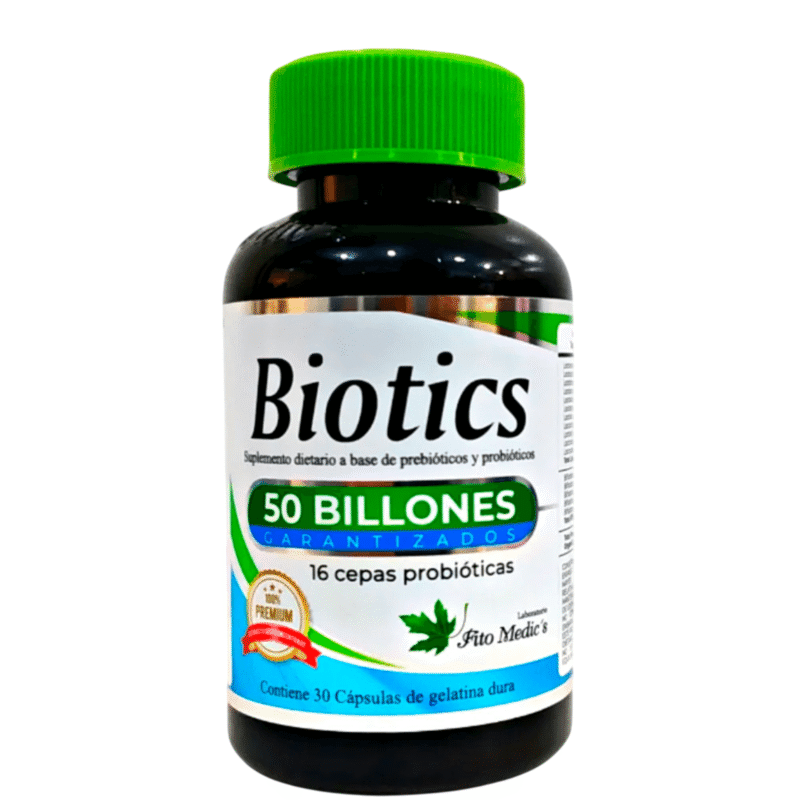 Biotics 50 Billones 30 Cápsulas - Fito Medics
