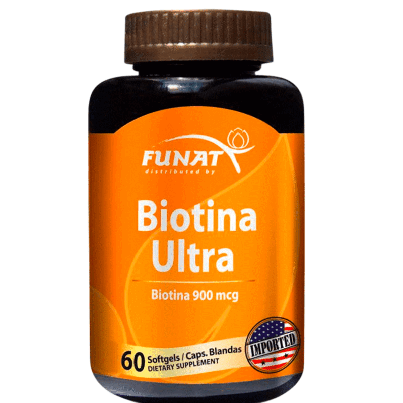 Biotina Ultra 900 mcg  Selenio x60 - Funat