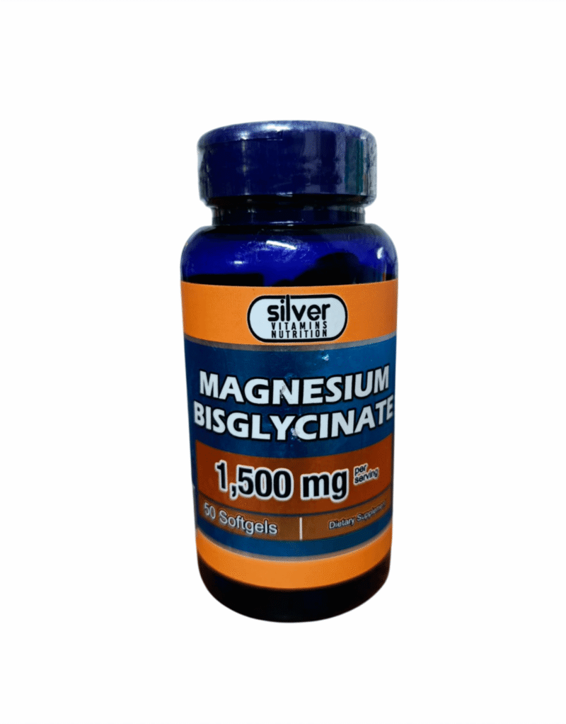 Bisglicinato de Magnesio 1500mg x50 Softgels - Silver Vitamins Nutrition