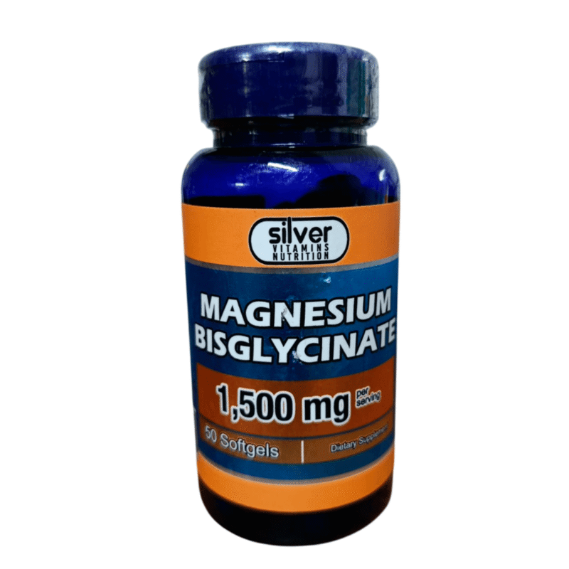 Bisglicinato de Magnesio 1500mg x50 Softgels - Silver Vitamins Nutrition