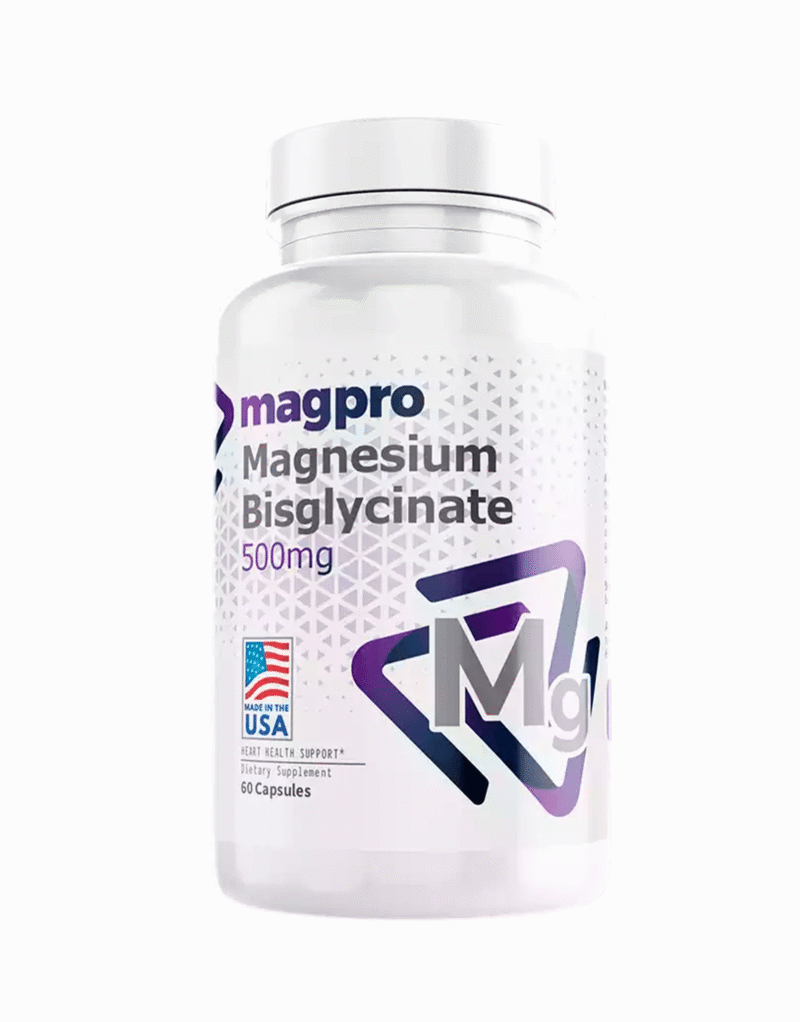 Bisglycinato de Magnesio 500mg Capsulas - Magpro