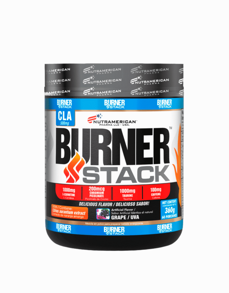 Burner Stack 360g 60 servicios - Nutramerican