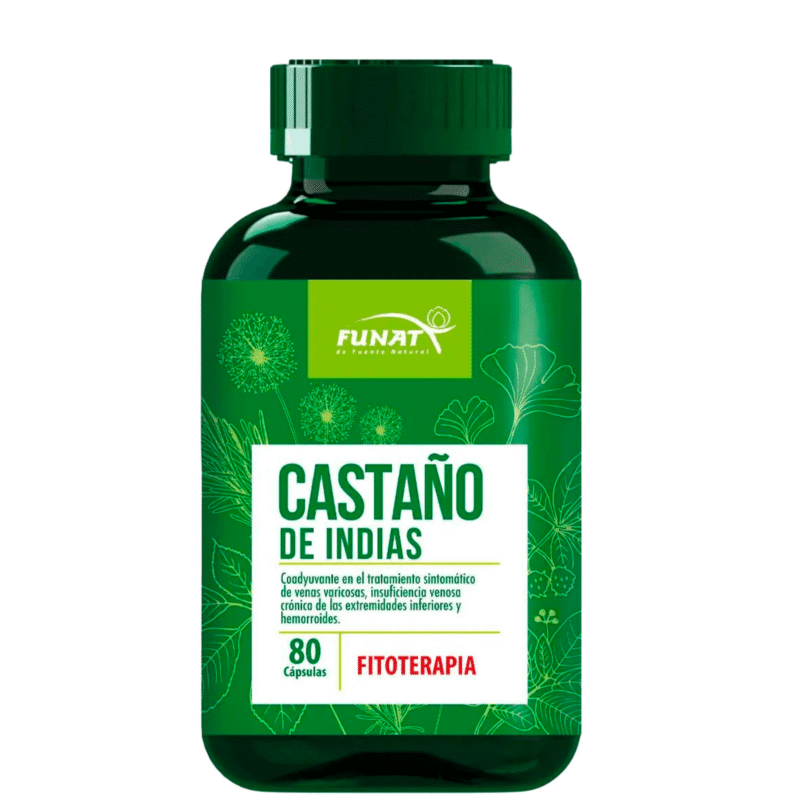 Castaño indias 80 cápsulas- Funat