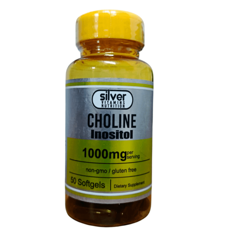 Choline Inositol 1000mg x50 Capsulas - Silver Vitamins Nutrition
