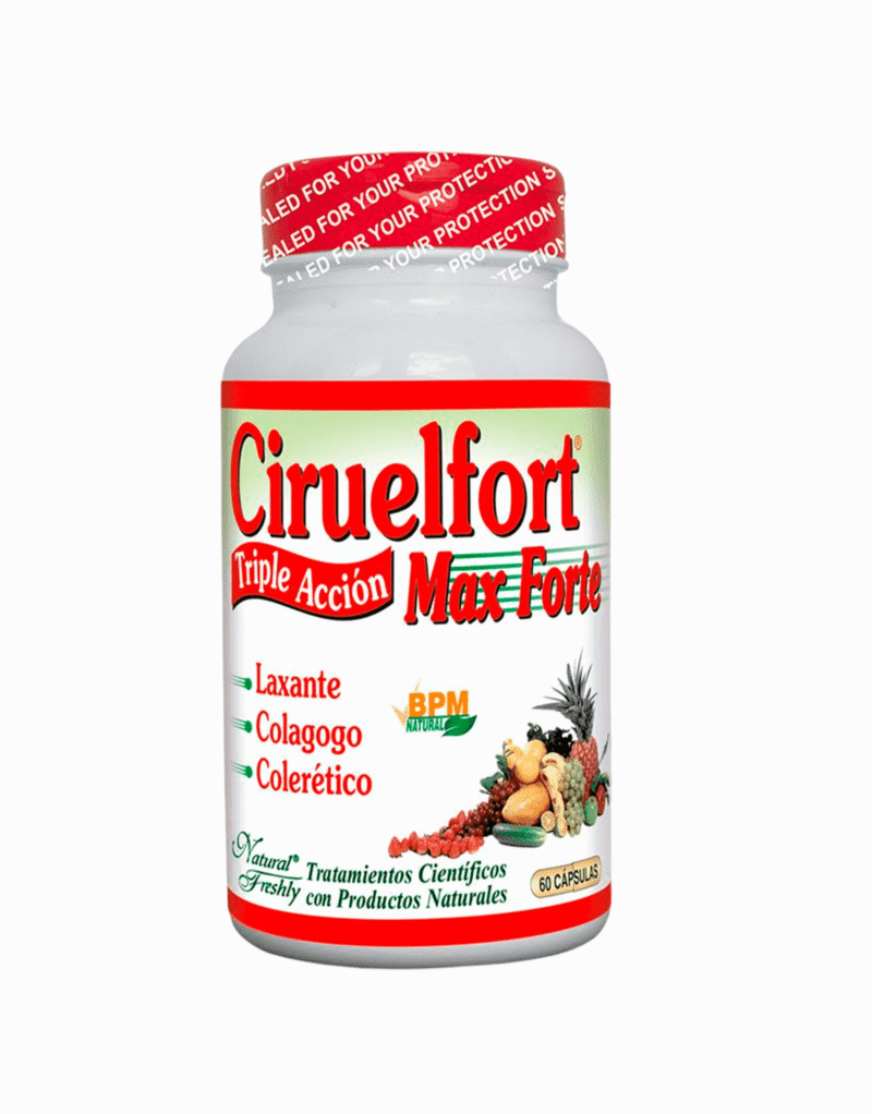 Ciruelfort Triple Accion Max Forte 60 capsulas - Natural Freshly