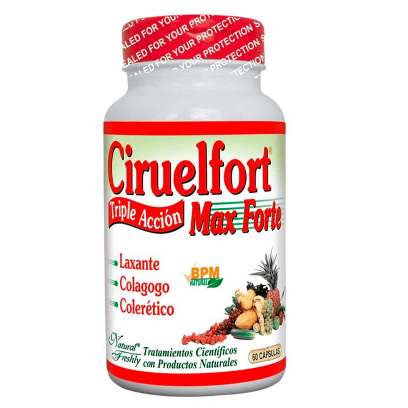 Ciruelfort Triple Accion Max Forte 60 capsulas - Natural Freshly