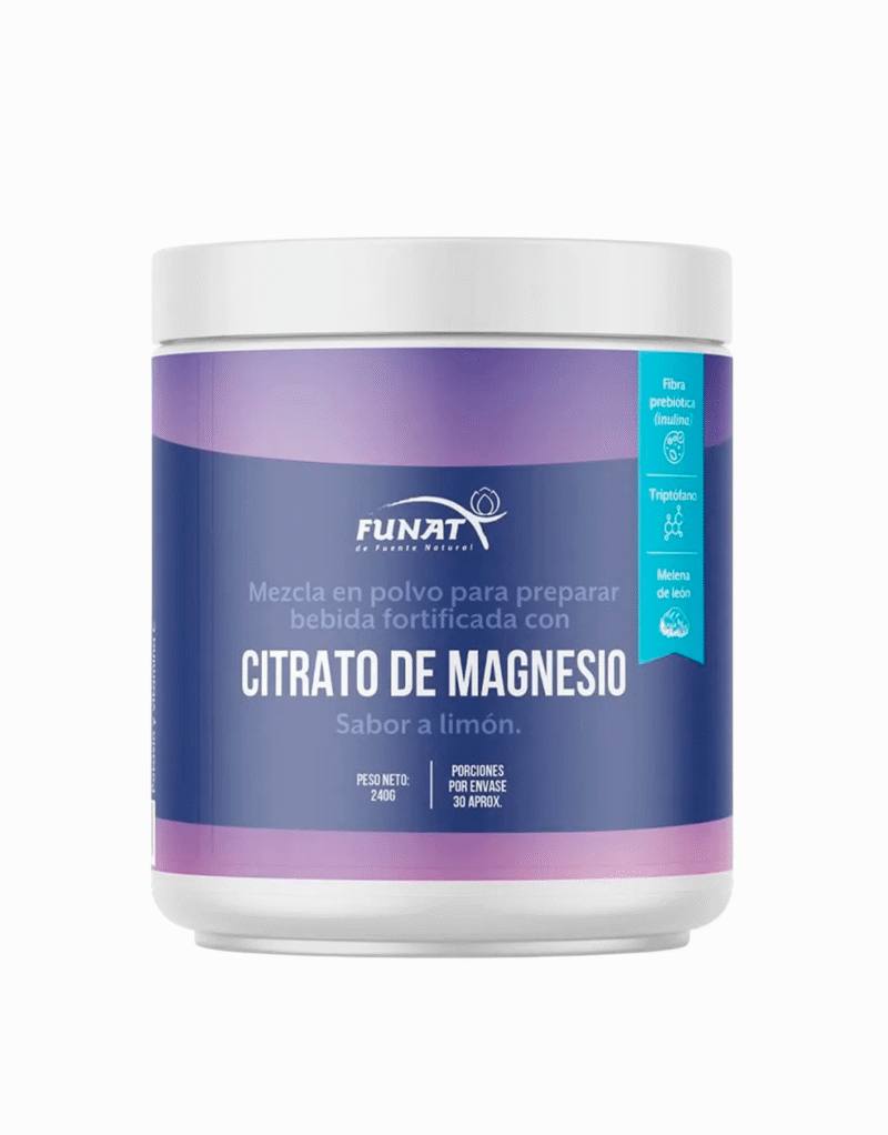Citrato De Magnesio En Polvo Funat 240gr