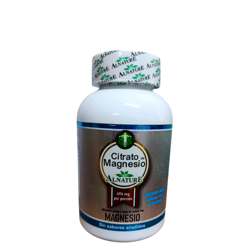 Citrato de Magnesio x60 cápsulas - Alnature