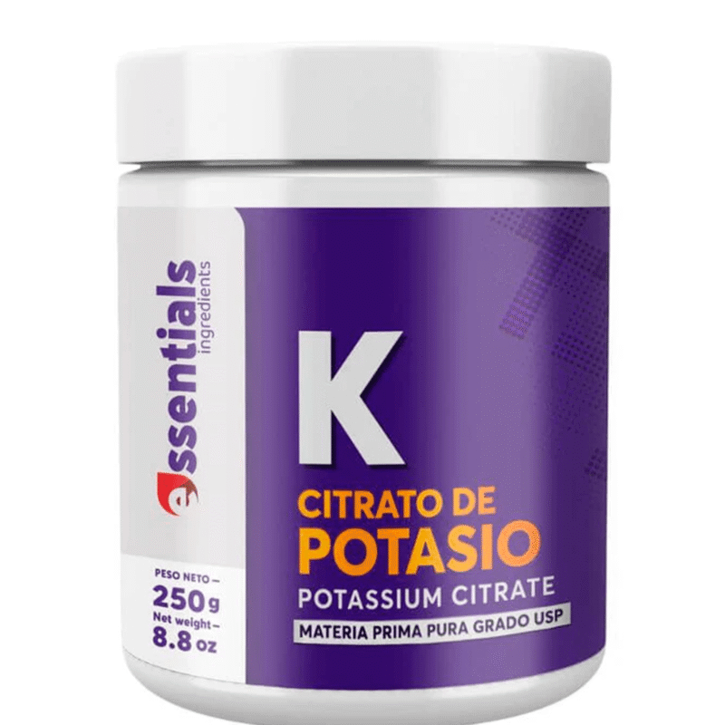 Citrato de Potasio 250g - Essentials
