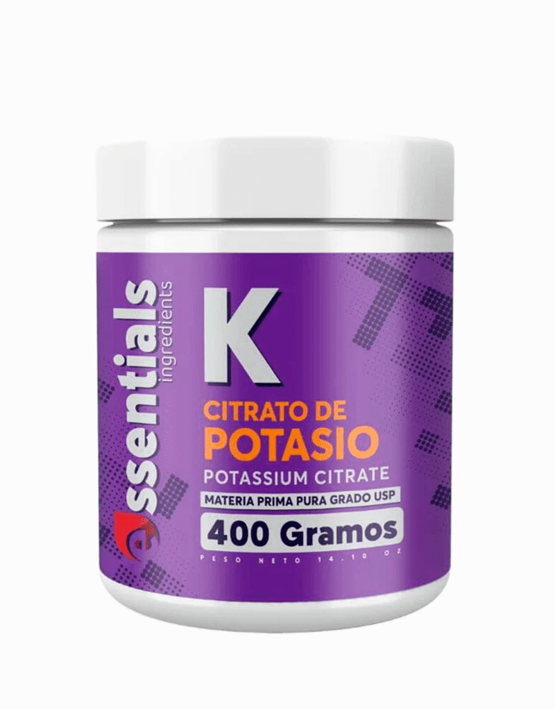 Citrato de Potasio 400g - Essentials