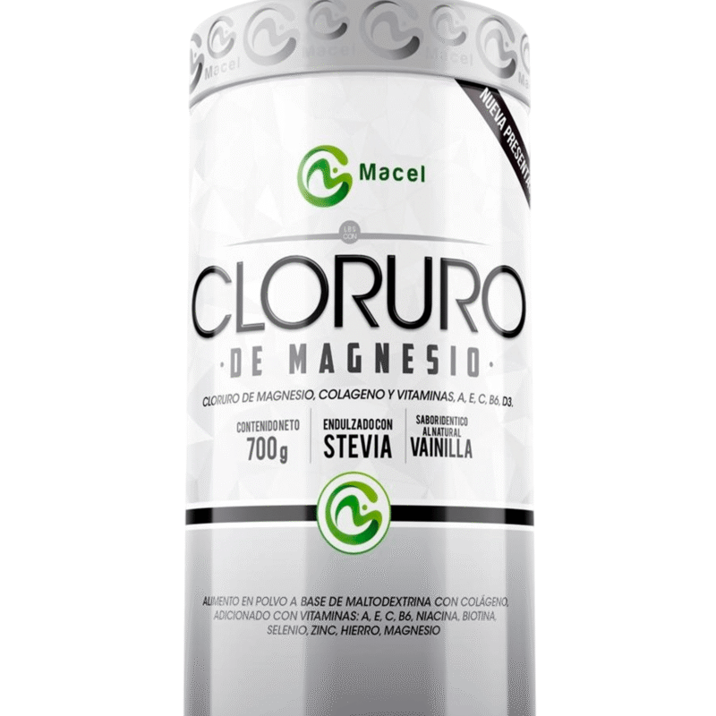 Cloruro De Magnesio con Colágeno y Vitaminas 700g - Macel