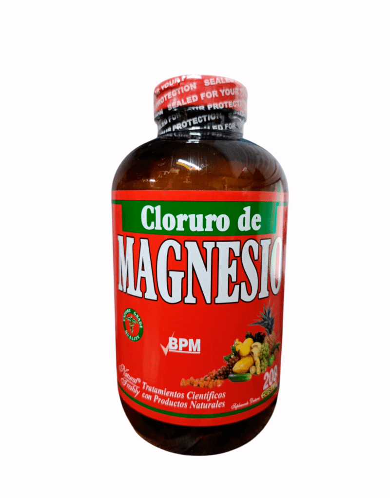 Cloruro de magnesio 200 capsulas - Natural Freshly