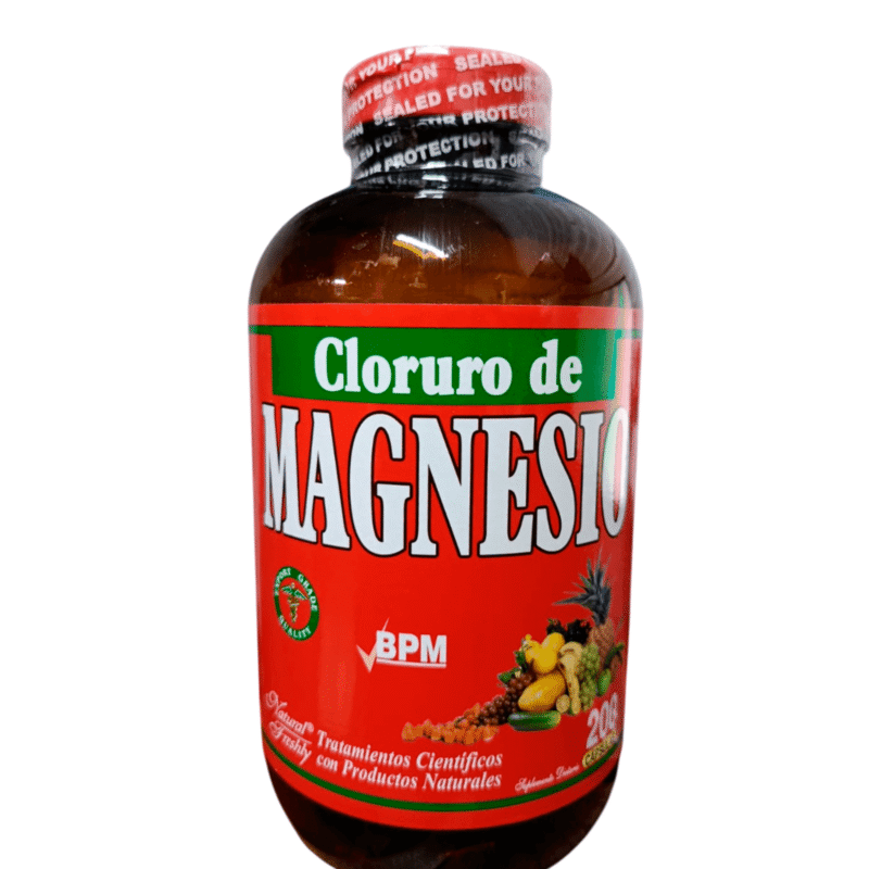Cloruro de magnesio 200 capsulas - Natural Freshly