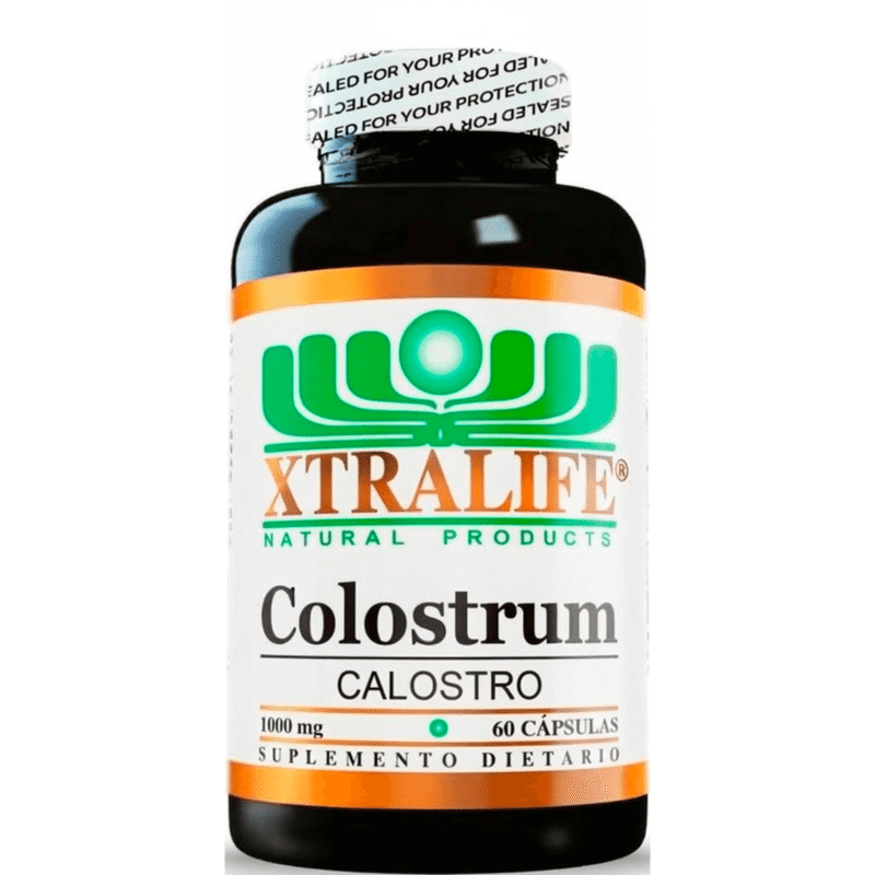 Colostrum 1000mg - Xtralife 60 Cápsulas