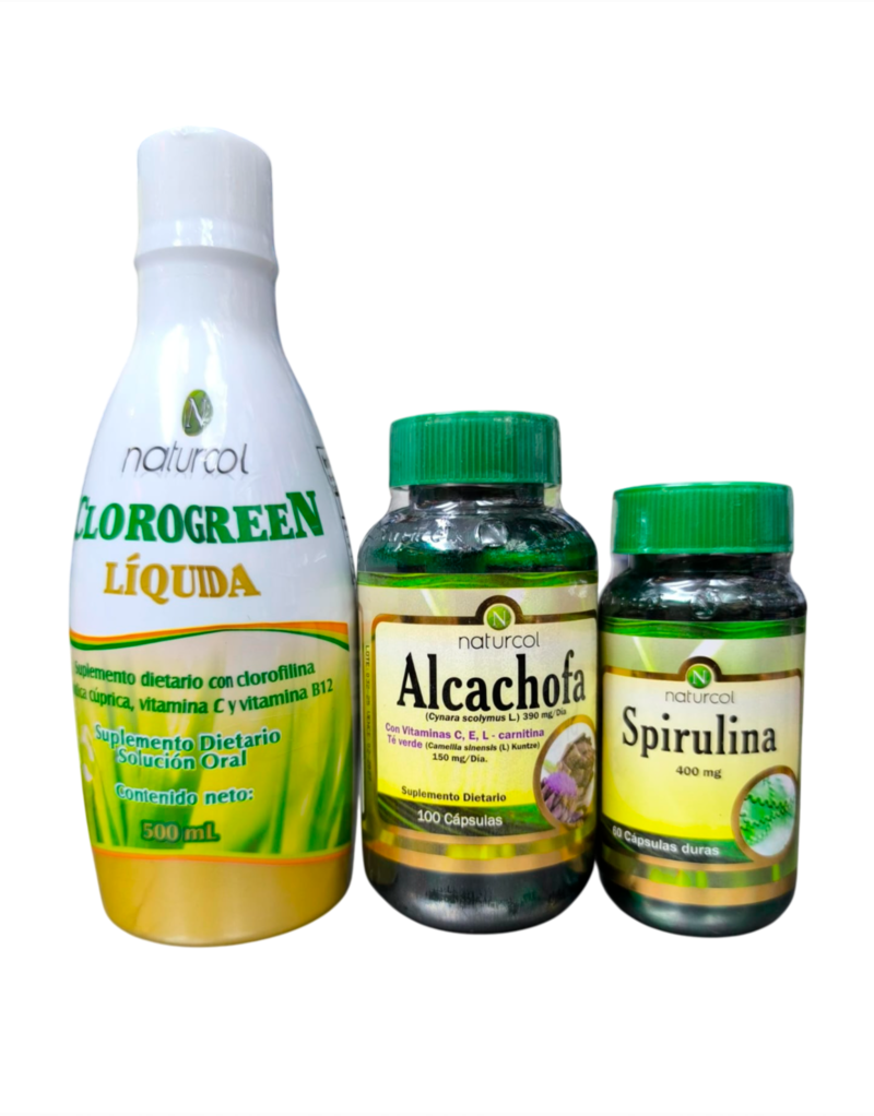 Combo 1 Detox Total & Energía Verde