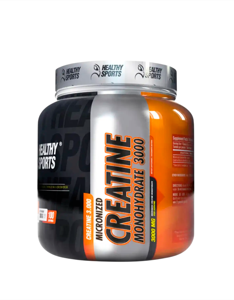 Creatina Monohidratada 3000mg Healthy Sports X 100 Servicios