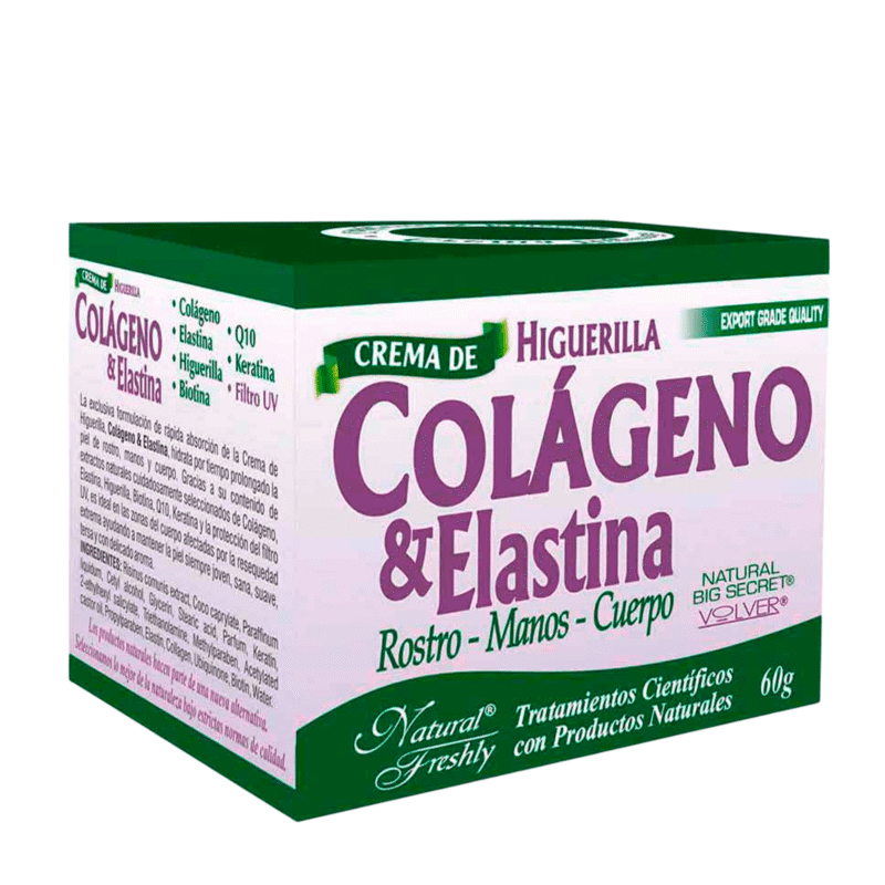 Crema De Colageno y Elastina 60 Gr Freshly