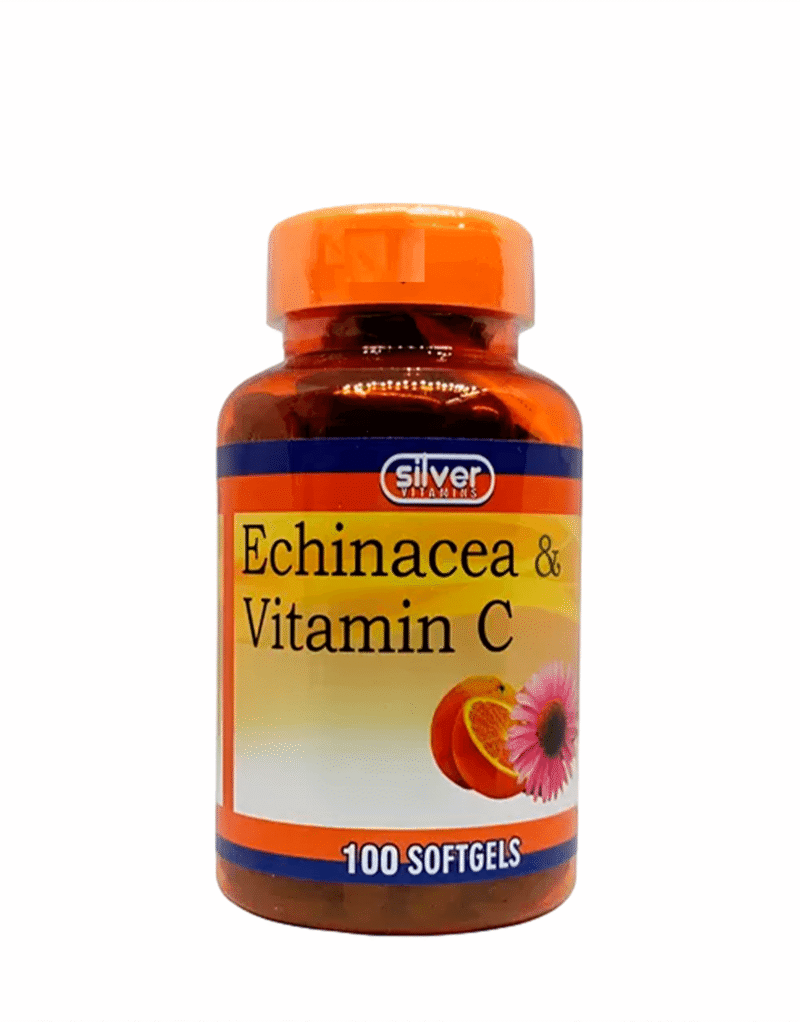 Echinacea & Vitamina C x100 - Silver Vitamins Nutrition