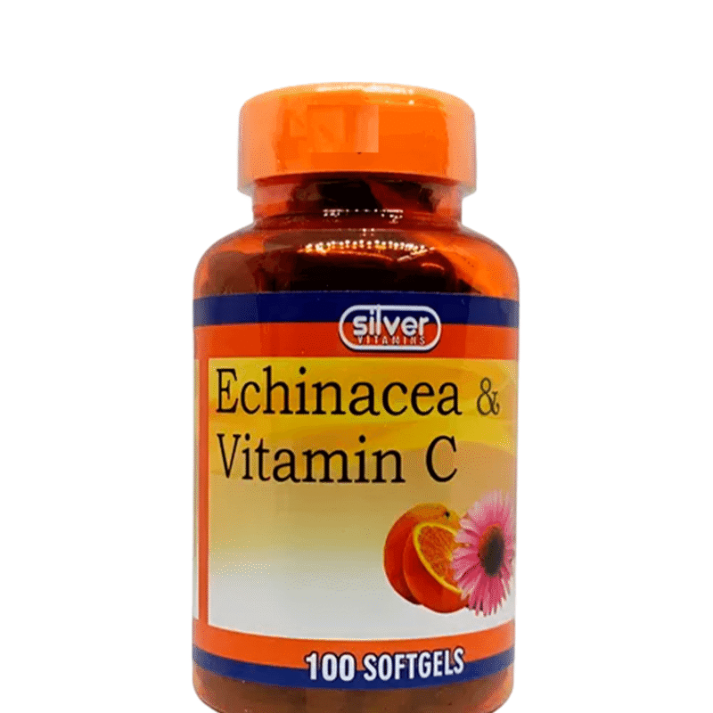 Echinacea & Vitamina C x100 - Silver Vitamins Nutrition