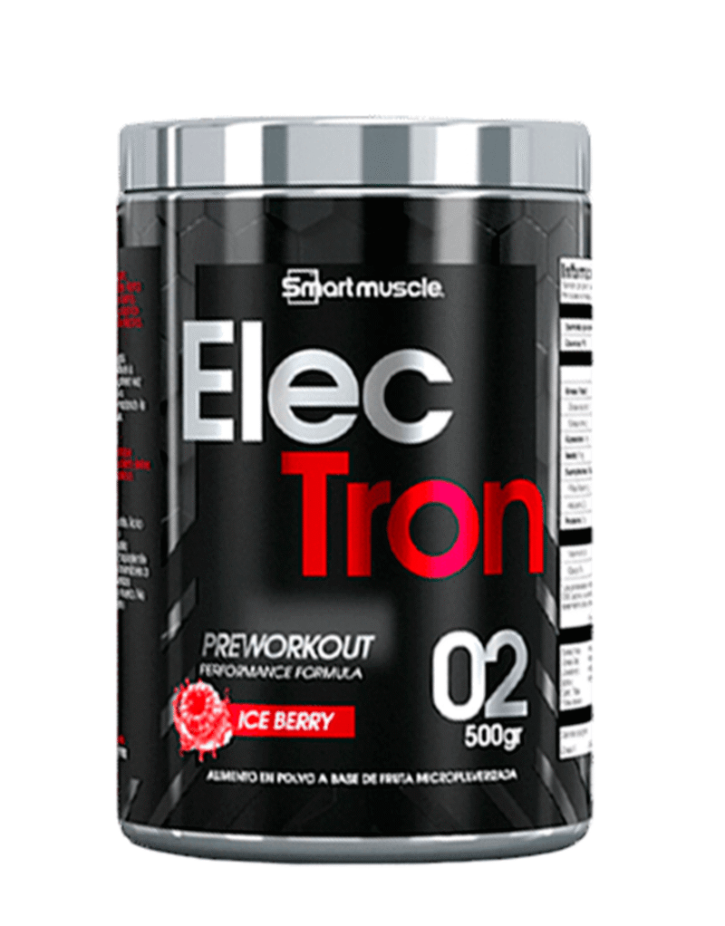 Electron Preworkout Ice Berry 600 gramos Smart Muscle